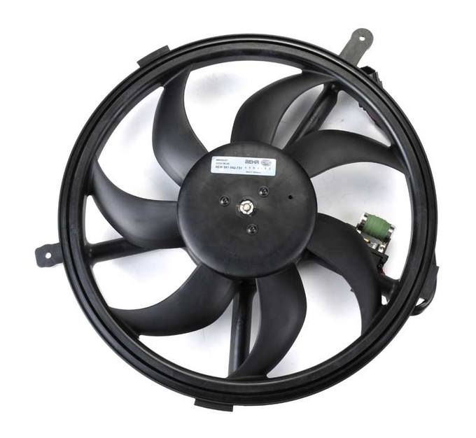 Mini Auxiliary Cooling Fan Assembly 17422752632 - Behr Premium 351042731